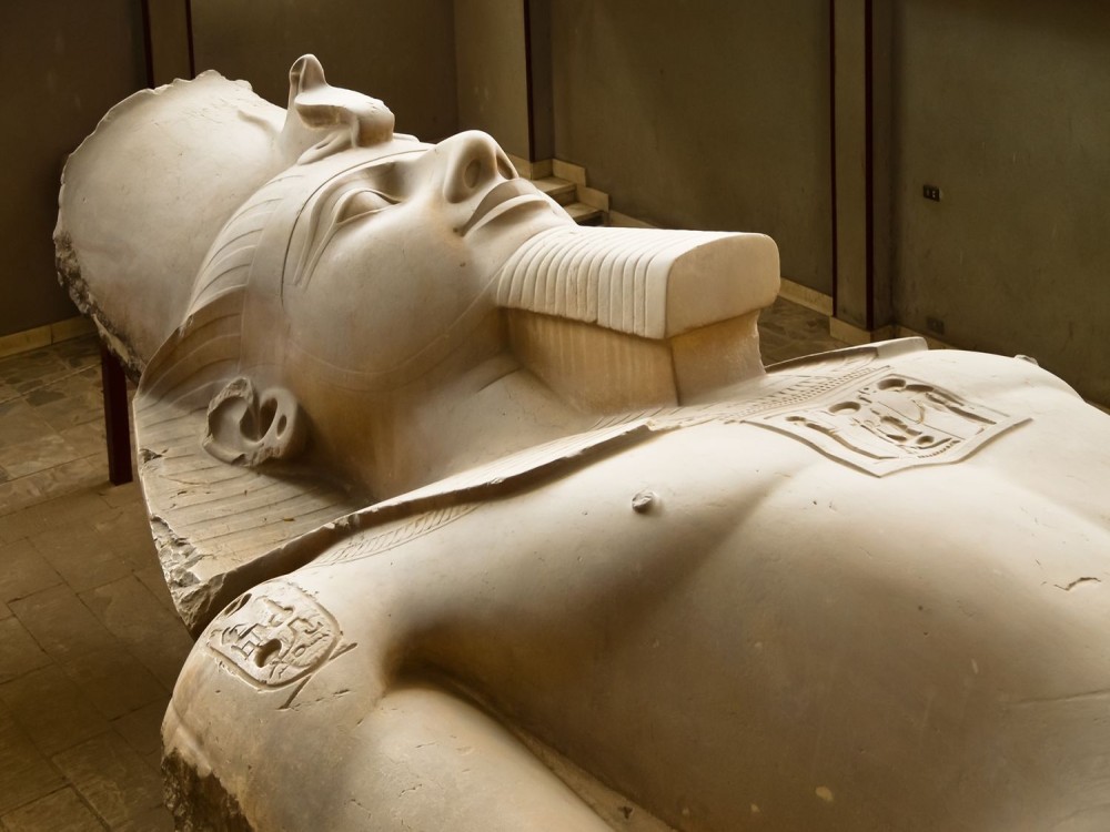 Colossus of Ramses II at Memphis