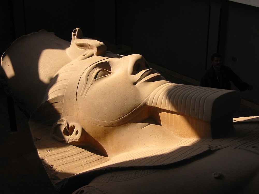 Colossus of Ramses II at Memphis
