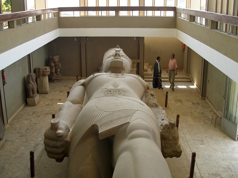 Colossus of Ramses II at Memphis