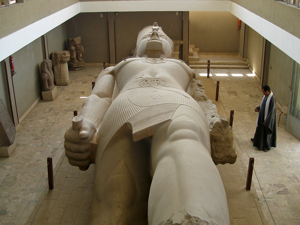 Colossus of Ramses II at Memphis
