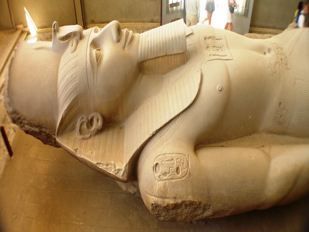 Colossus of Ramses II at Memphis