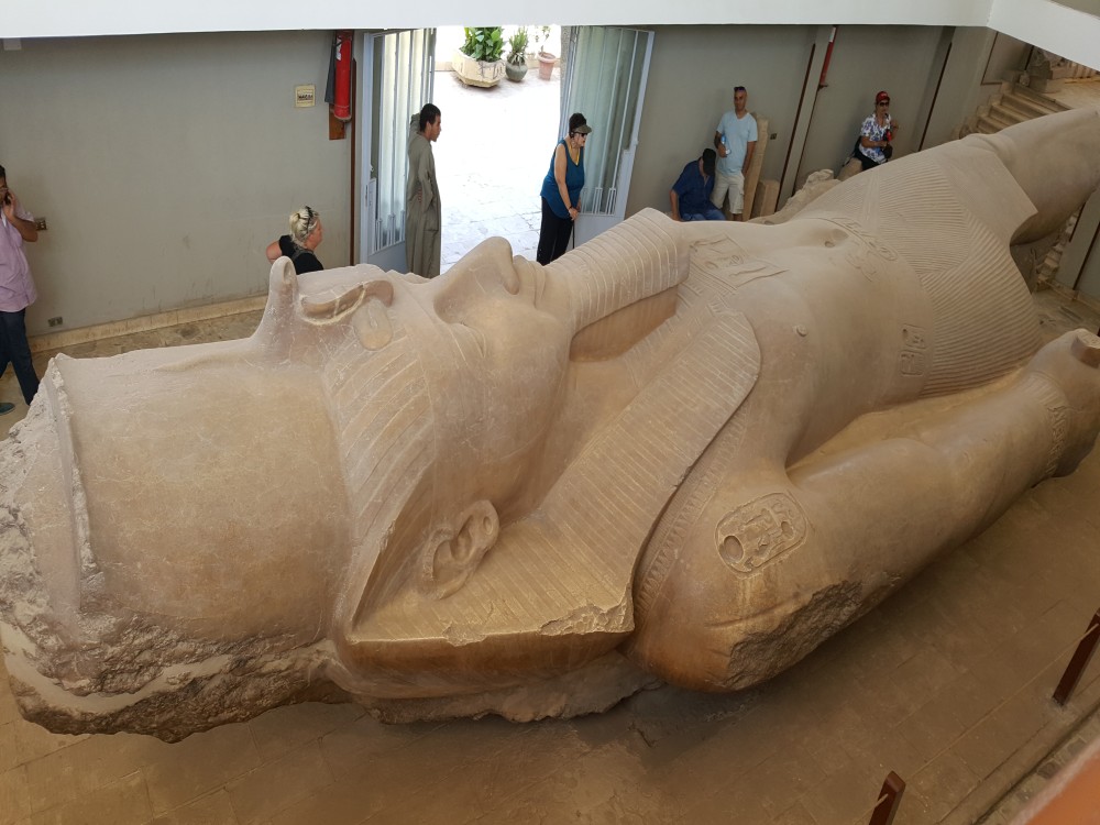 Colossus of Ramses II at Memphis