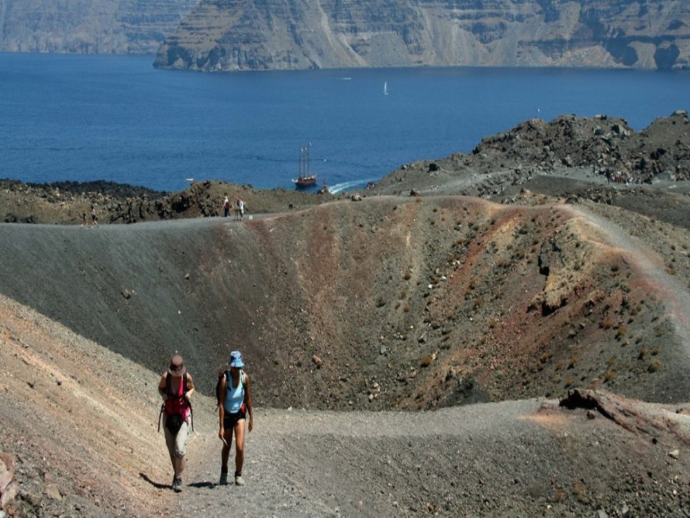 Santorini Volcano