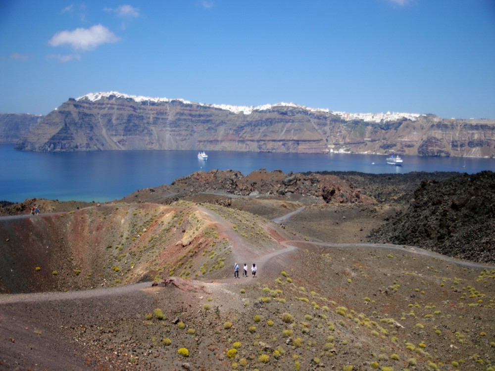 Santorini Volcano