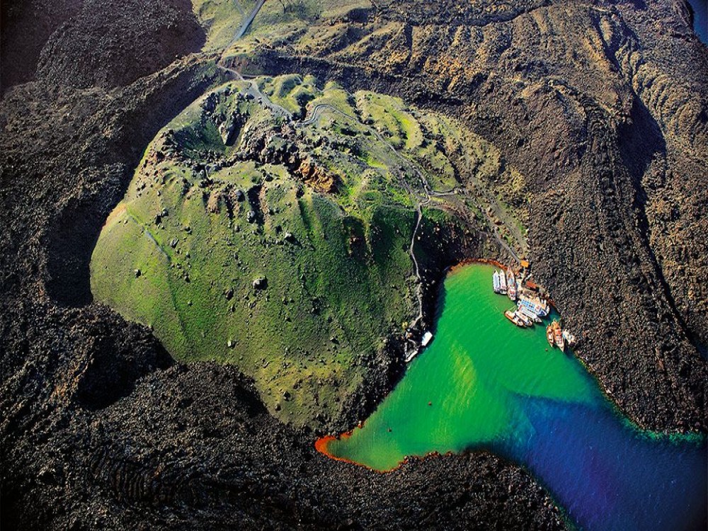 Santorini Volcano