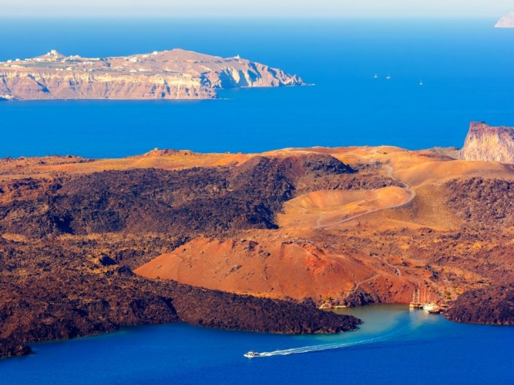 Santorini Volcano