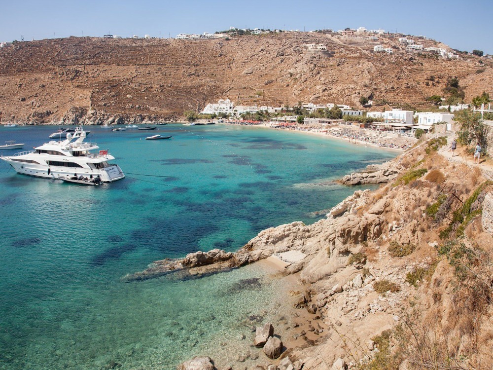 Psarou Beach