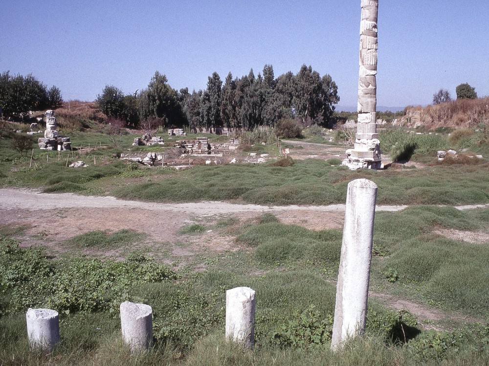 Visiting the Temple of Artemis (Artemision) from Didim