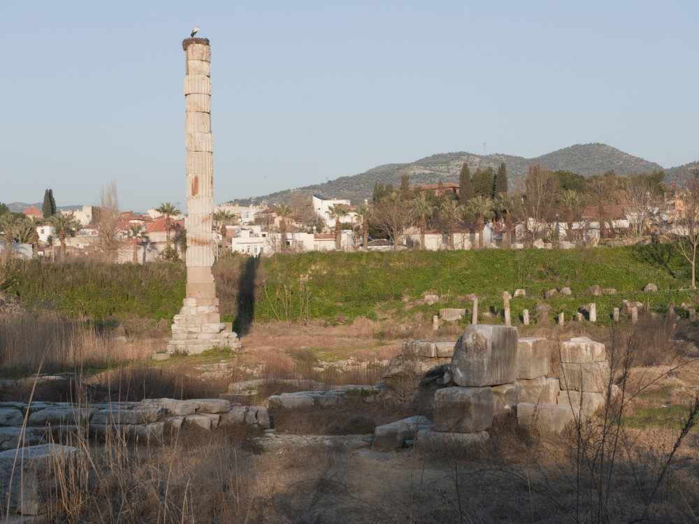 Visiting the Temple of Artemis (Artemision) from Didim
