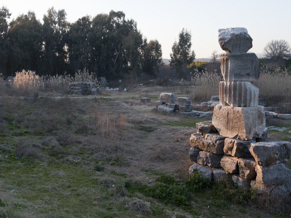 Visiting the Temple of Artemis (Artemision) from Didim