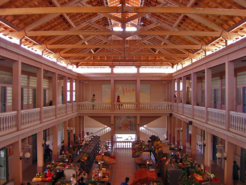 Mercado municipal mindelo, sao vicente