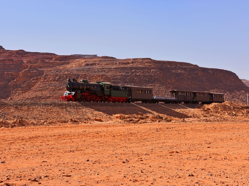Hejaz Railway Train Of Wadi Rum