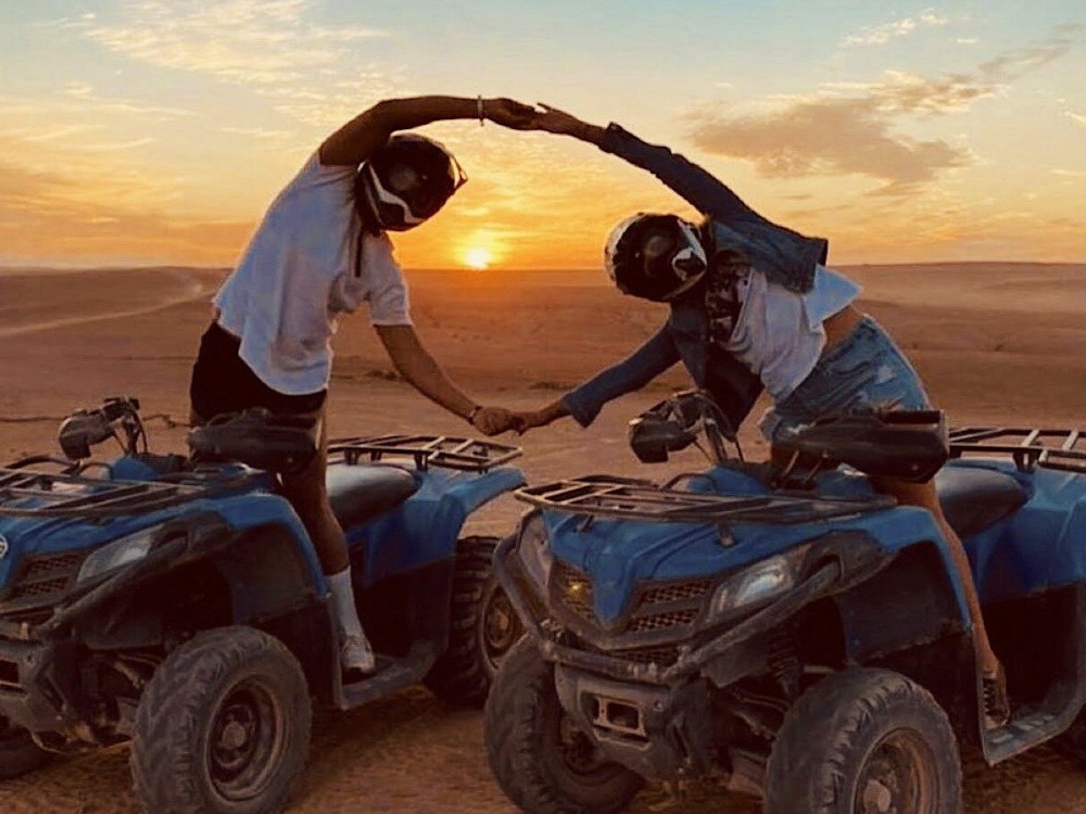Dinner Show in Agafay Desert with Quad Bike & Camels
