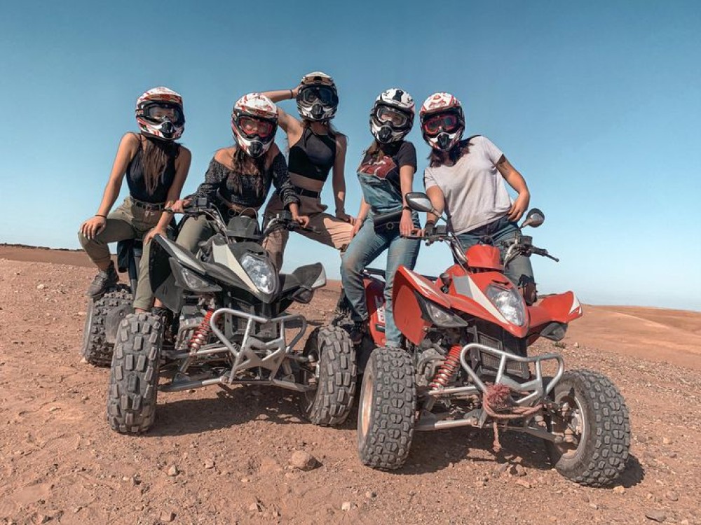 Dinner Show in Agafay Desert with Quad Bike & Camels