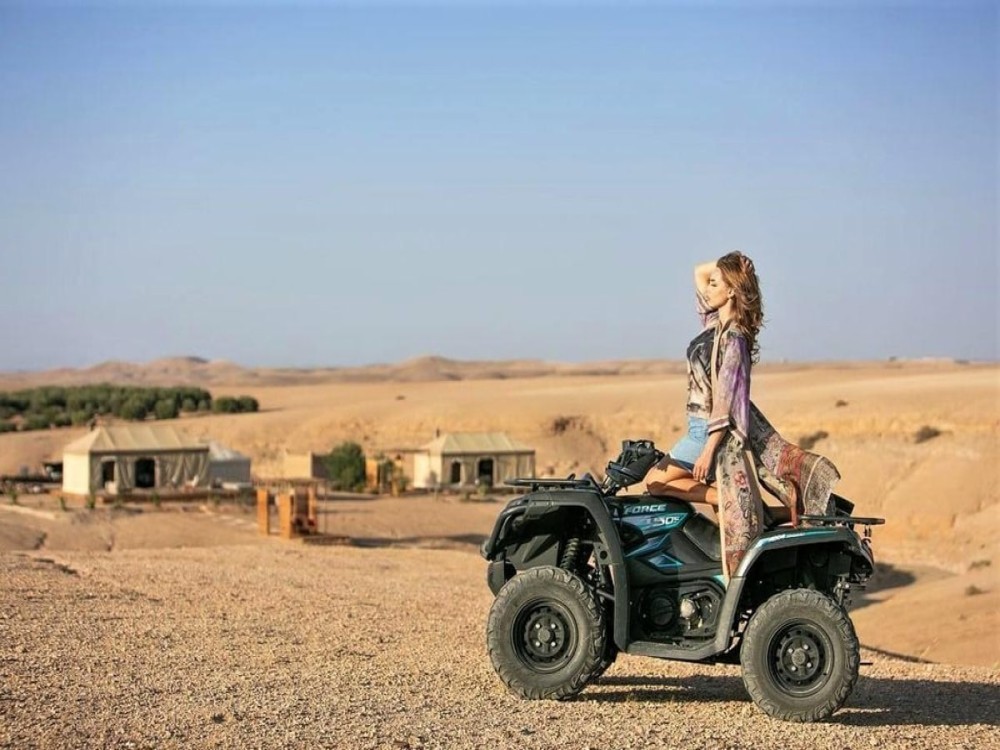Dinner Show in Agafay Desert with Quad Bike & Camels