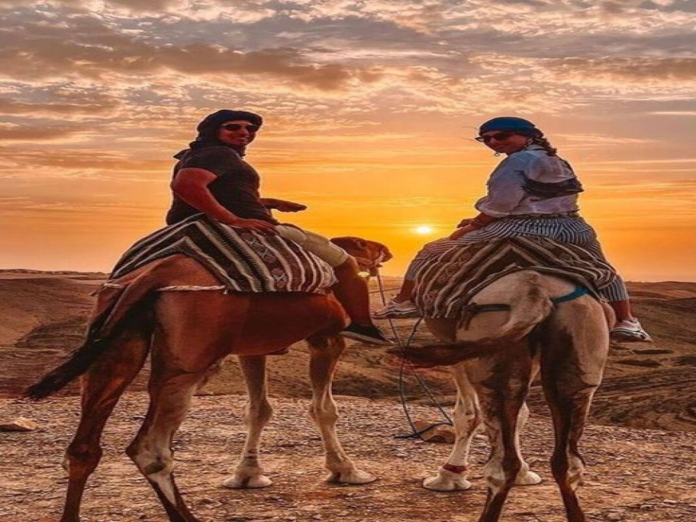 Marrakech Desert Tour & Sunset Camel Ride with Dinner Show
