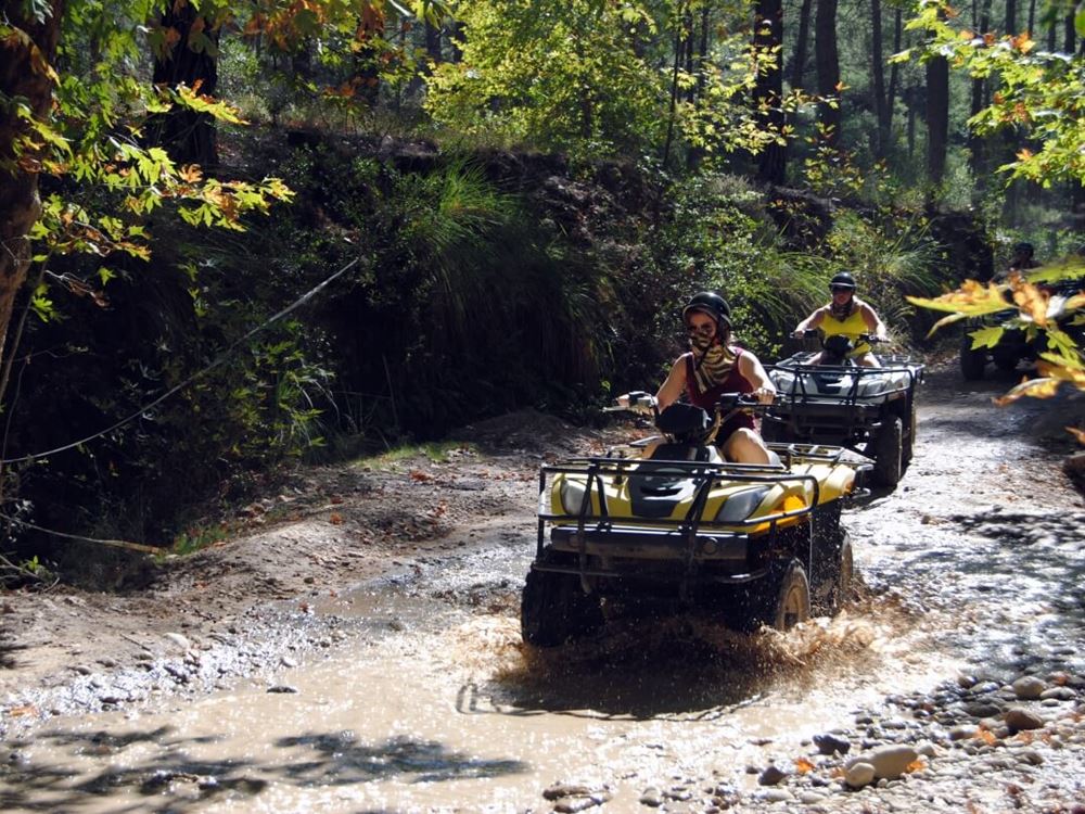 Side Quad Biking