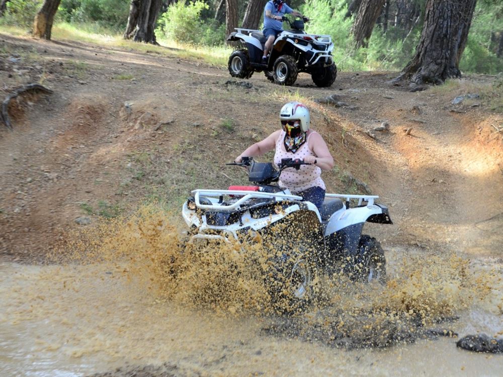 Side Quad Biking