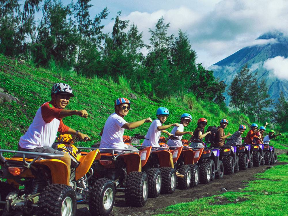 Side Quad Biking
