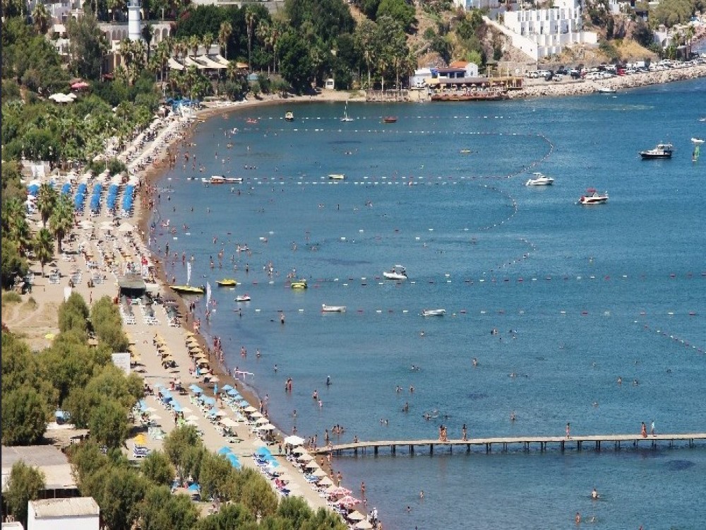Does Bodrum have a beach?