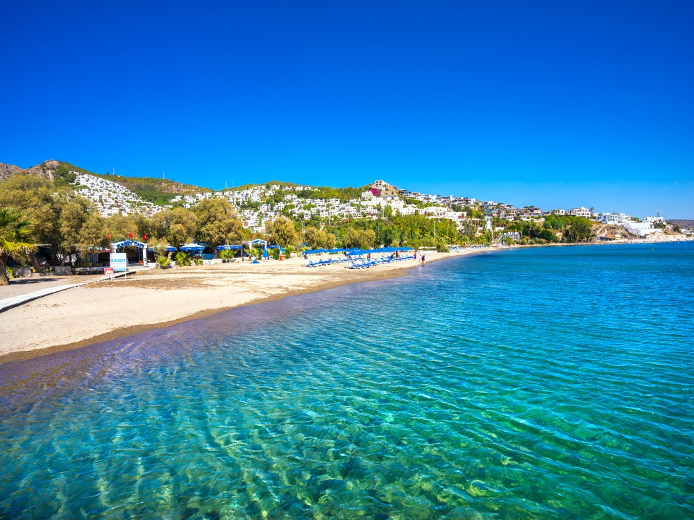 Does Bodrum have a beach?
