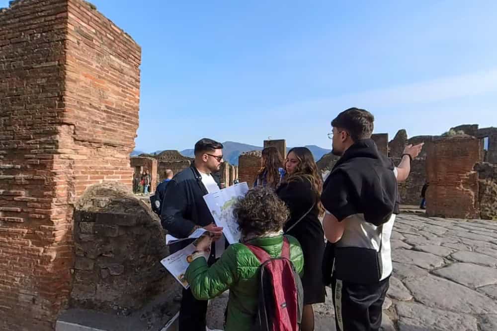 From Naples: Pompeii and Vesuvius Guided Day Trip with Lunch | ®ExcursionMania