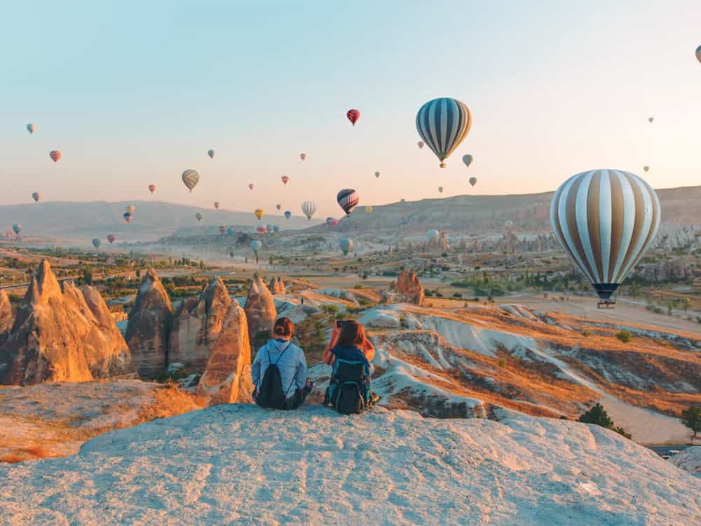 Cappadocia: Cappadocia Sunrise: Hot Air Balloon Adventure over Cat Valley | ®ExcursionMania