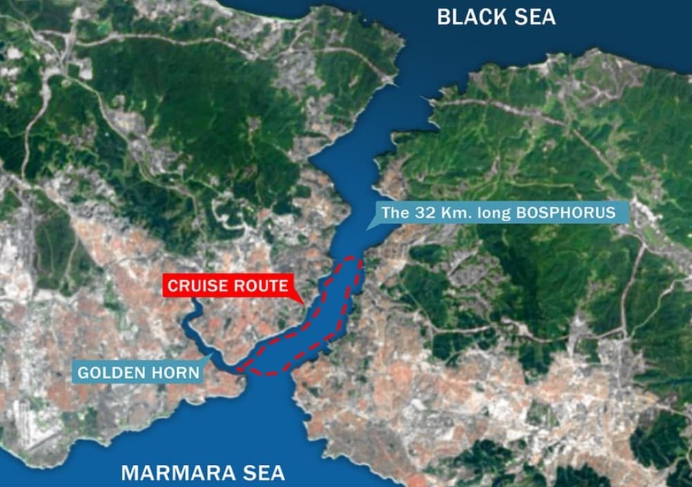 Istanbul: Bosphorus Sightseeing Cruise with Sunset Option | ®ExcursionMania