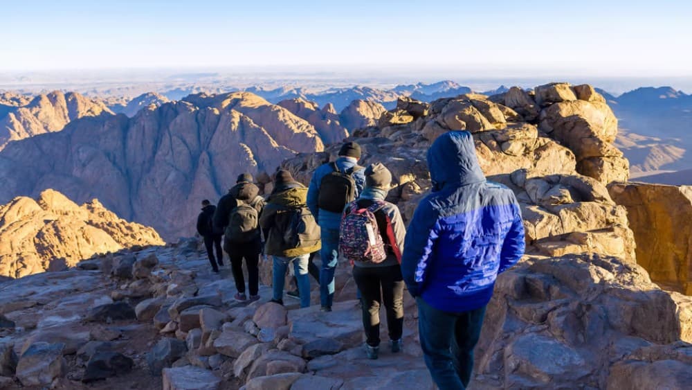 From Sharm: Mount Moses Trekking Sunrise & Monastery Visit | ®ExcursionMania
