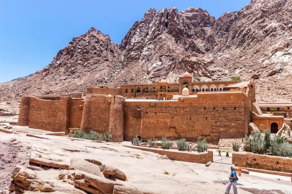 From Sharm: Mount Moses Trekking Sunrise & Monastery Visit | ®ExcursionMania