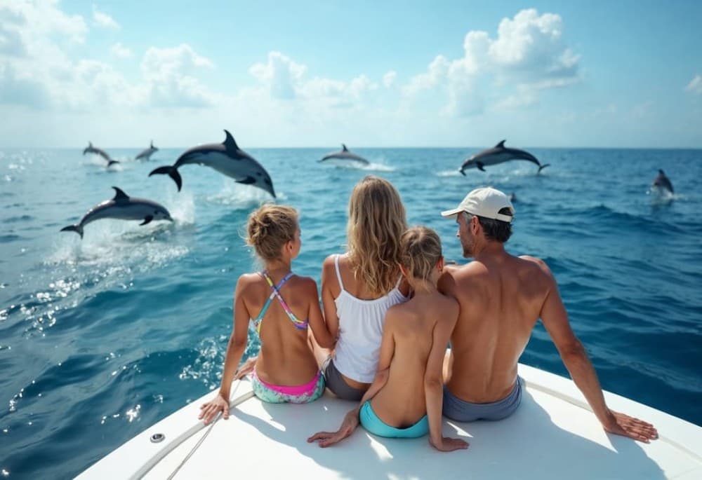 Hurghada: Dolphin & Coral Reef Snorkeling Tour with Lunch | ®ExcursionMania