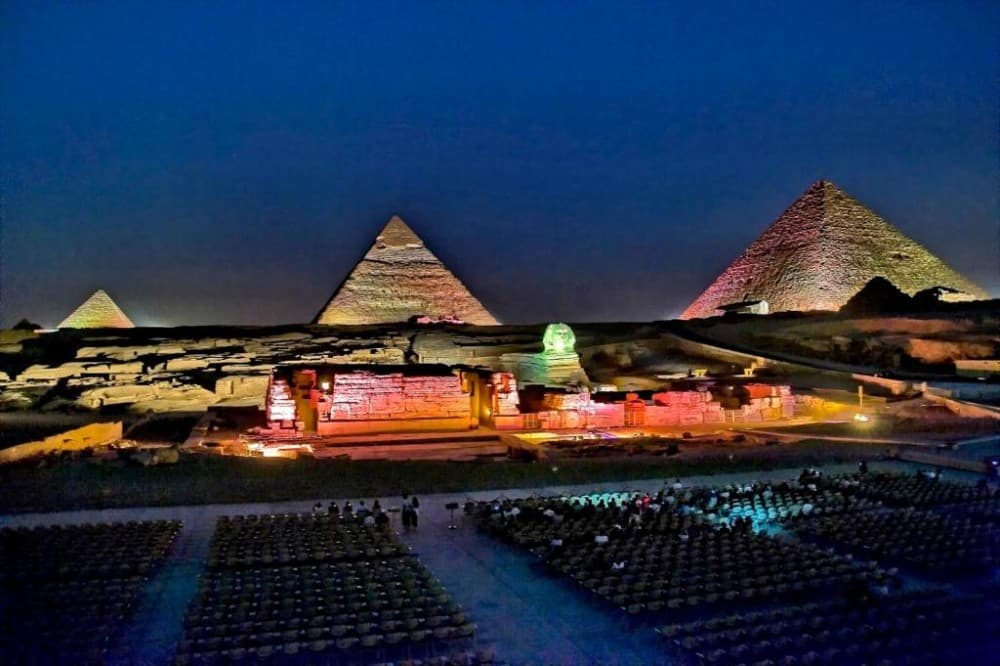 Cairo: Sound and Light Show at Giza Pyramids | ®ExcursionMania