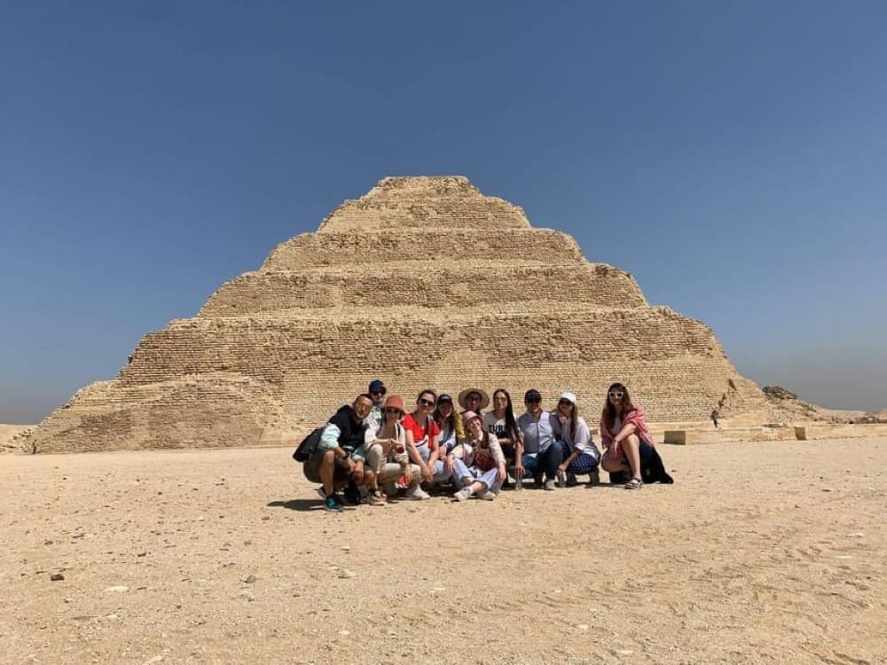 Private All-Inclusive trip Giza Pyramids Memphis & Saqqara | ®ExcursionMania