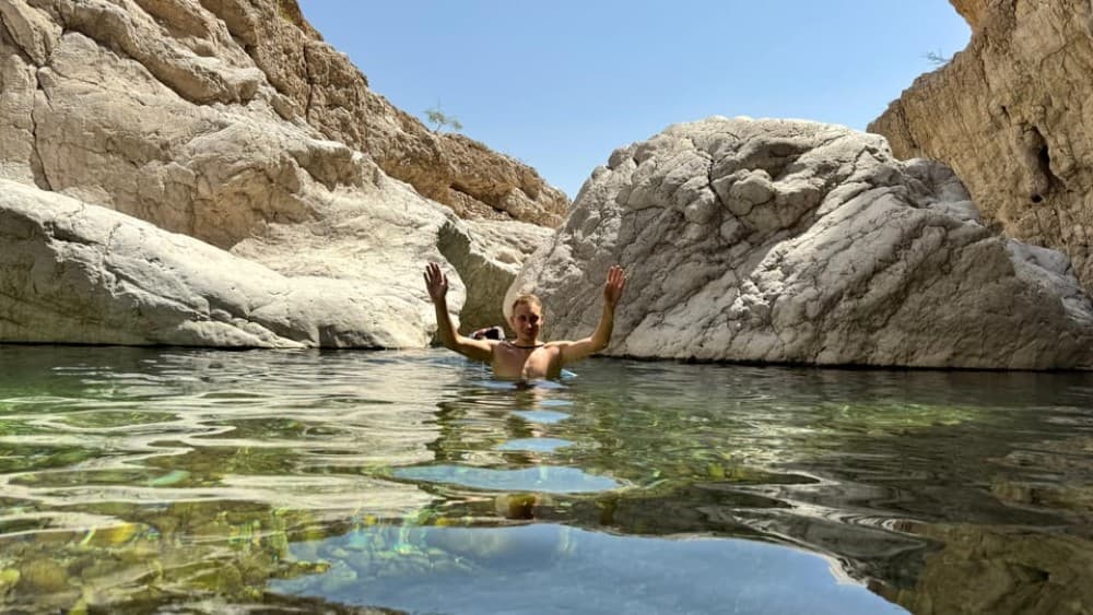 Muscat: Desert Quad Bike & Wadi Bani Khalid Tour | ®ExcursionMania