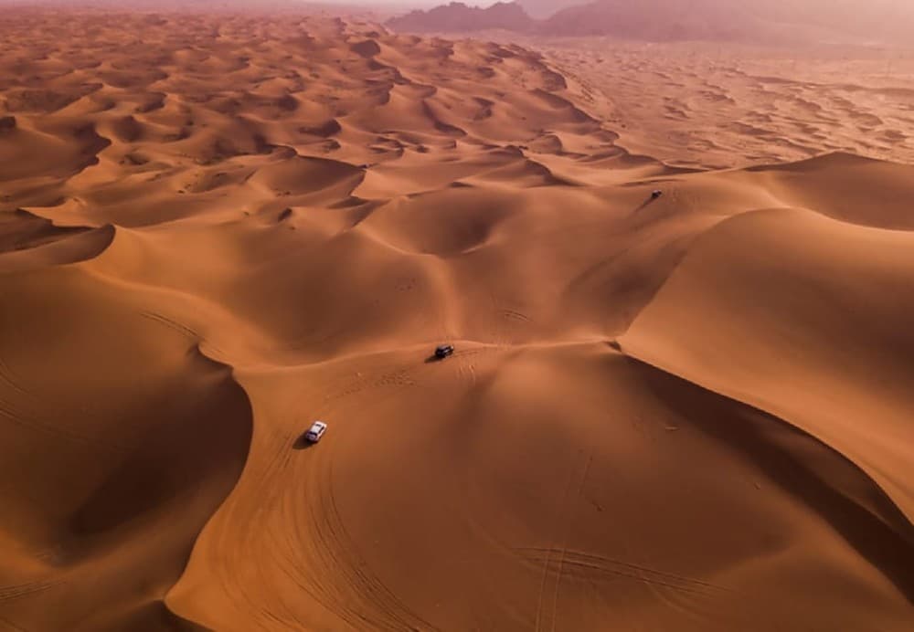 Dubai: Safari Quad Bike Camel Ride and Buffet Dinner | ®ExcursionMania