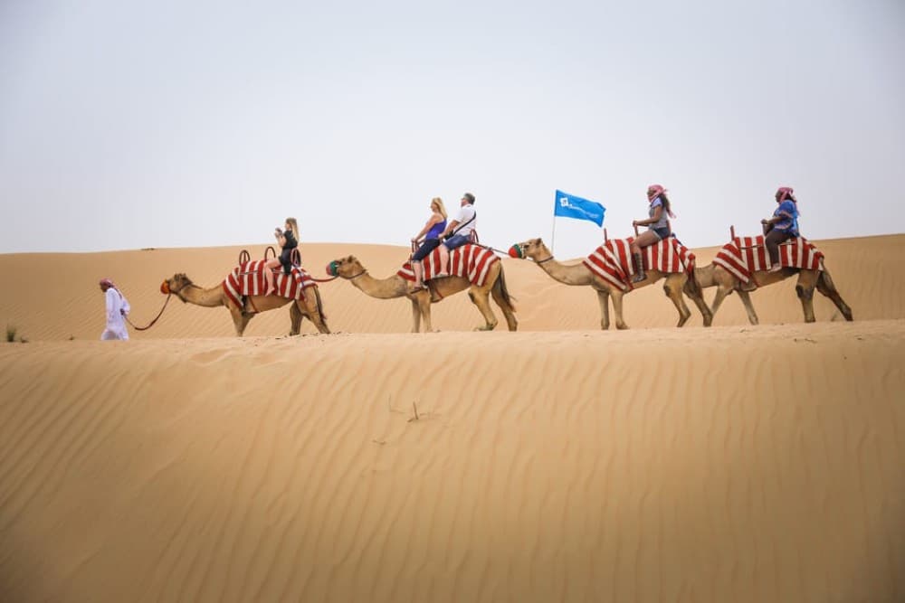 Dubai: Adventure Quad Bike Safari, Camel Ride & Refreshments | ®ExcursionMania
