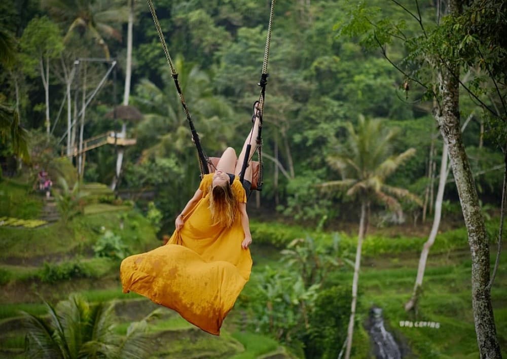 Ubud: Tegalalang Rice Terrace Photos Tour with Swing Ticket | ®ExcursionMania