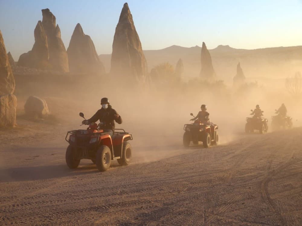 Cappadocia: Cappadocia: Quad Safari Adventure w/Hotel Pickup | ®ExcursionMania