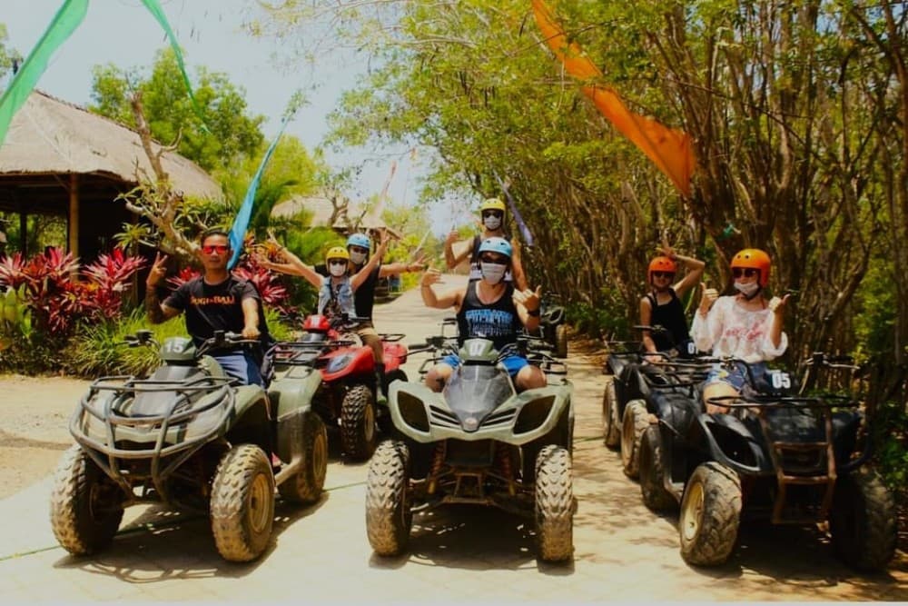 Bali: Uluwatu ATV Quad Bike with Temple Tour  Kecak Dance | ®ExcursionMania