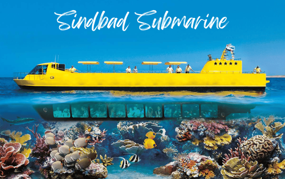 Sindbad Or Seascope Submarine From Safaga Port | ®ExcursionMania