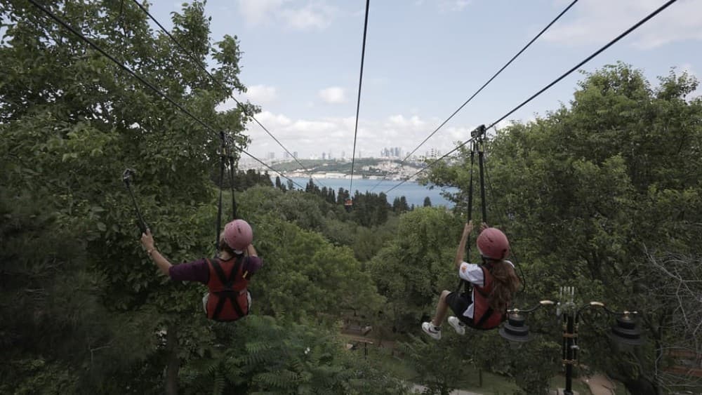 Istanbul: Zipline Adventure with Bosphorus View | ®ExcursionMania