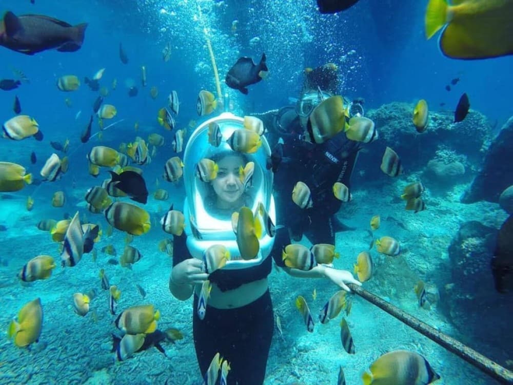 Bali: Underwater Sea Walk, Uluwatu Temple, and Kecak Dance | ®ExcursionMania