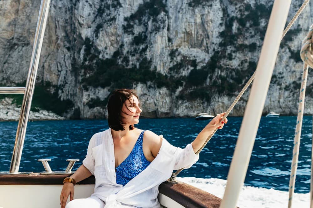 Capri: Island Boat Trip with Grottos | ®ExcursionMania