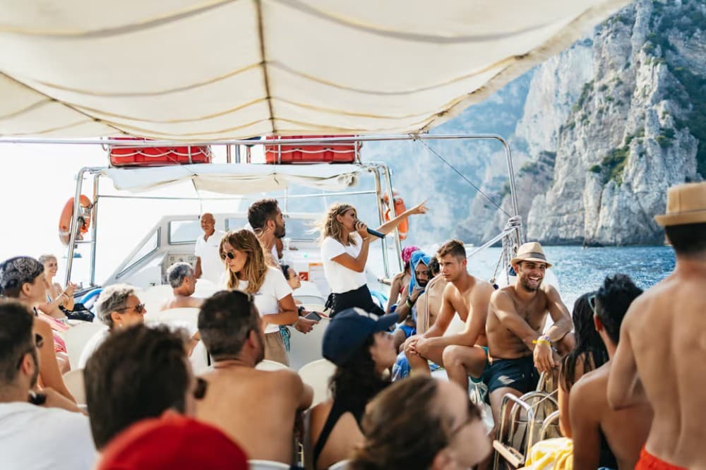 Capri: Island Boat Trip with Grottos | ®ExcursionMania