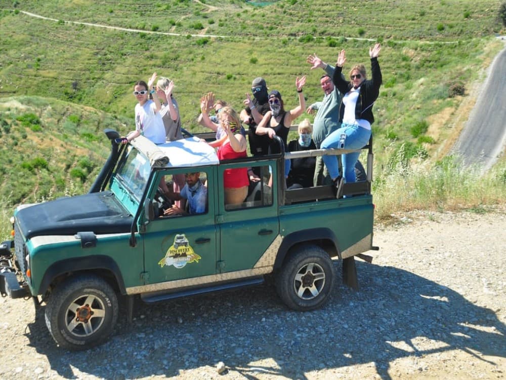 Side Jeep Safari w/Green Canyon Boat Trip & Lunch | ®ExcursionMania