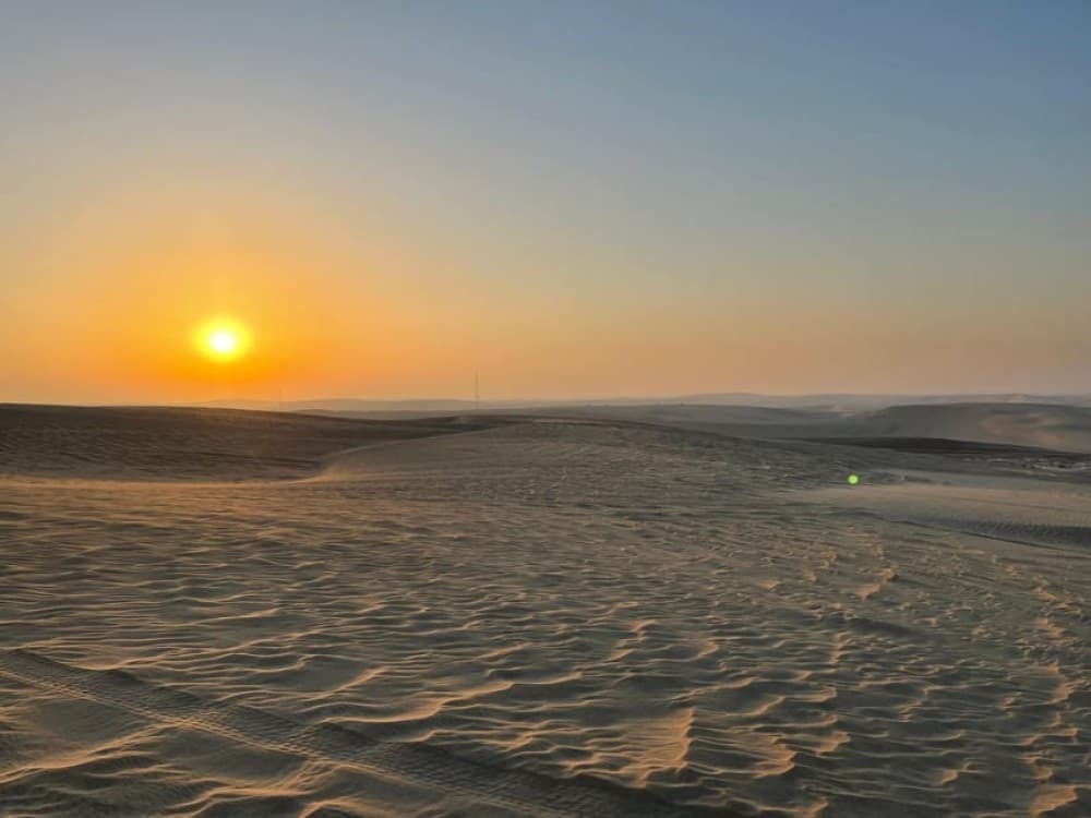 Doha: Nighttime Desert Safari with Dune Bashing & Camel Ride | ®ExcursionMania