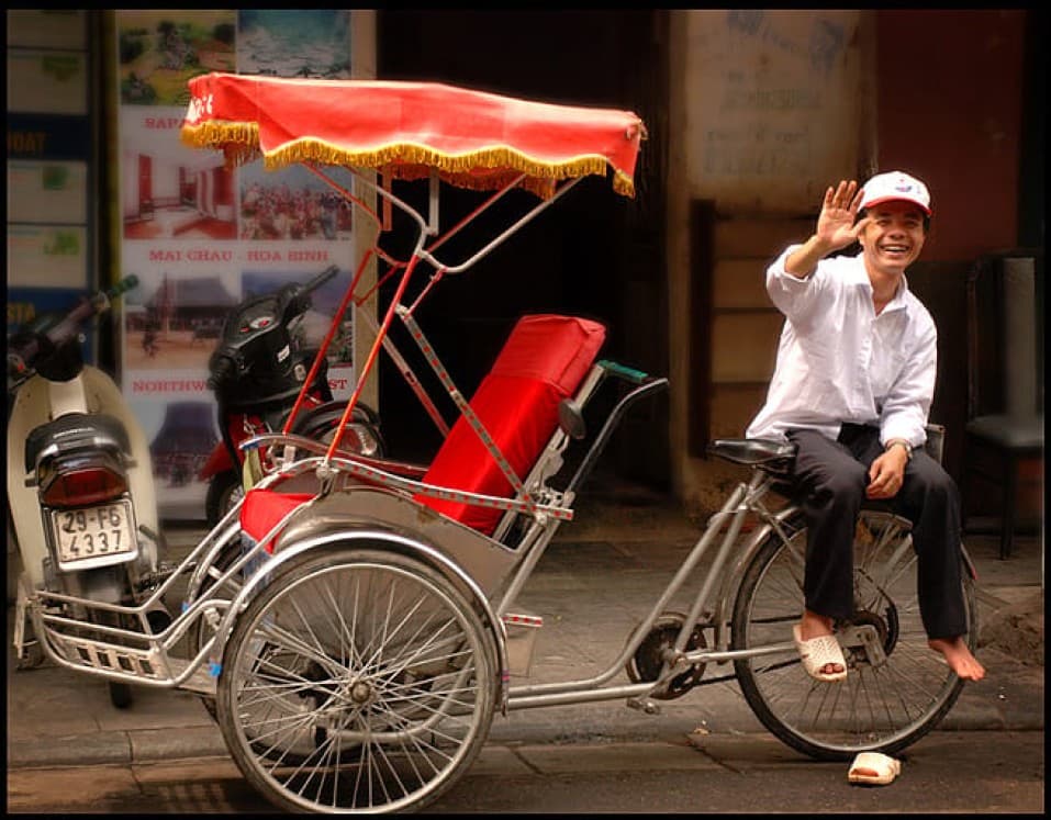 Hanoi Walking Street Food Tour & Cyclo Ride | ®ExcursionMania