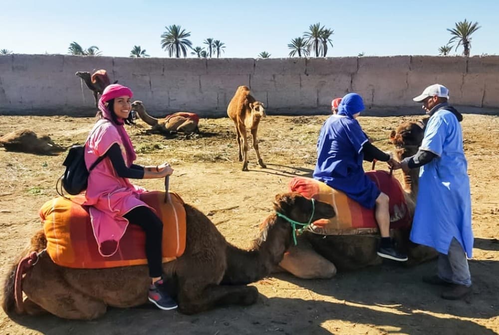 Marrakech activities: Camel ride tour Marrakech | ®ExcursionMania