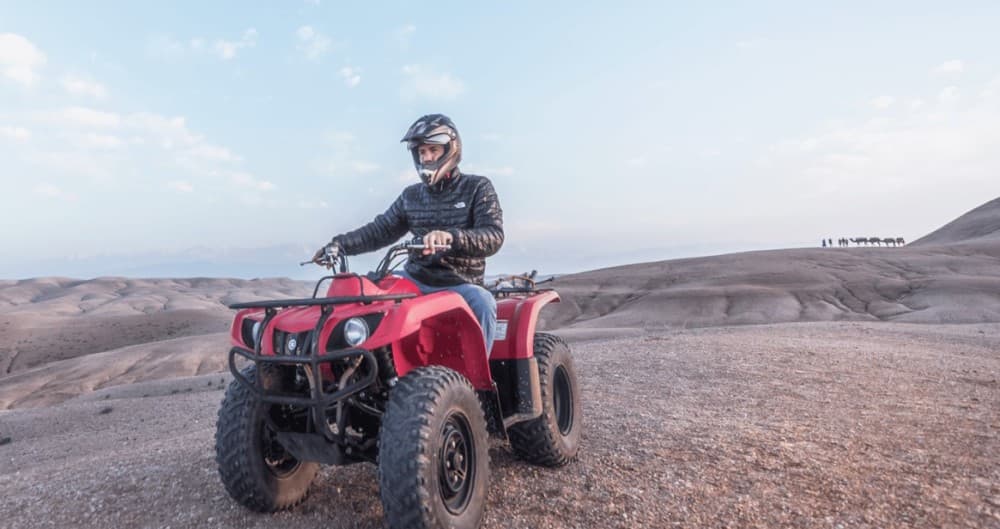 Marrakech: Agafay Desert Quad & Camel Rides with Dinner Show | ®ExcursionMania