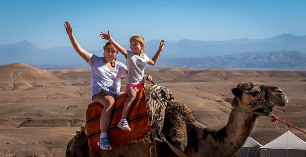 From Marrakech: Agafay Desert Horse ride with sunset | ®ExcursionMania